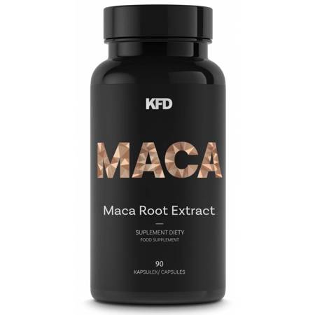  KFD MACA - 90 kaps. (ekstrakt z korzenia MACA DER 10:1) poprawa libido